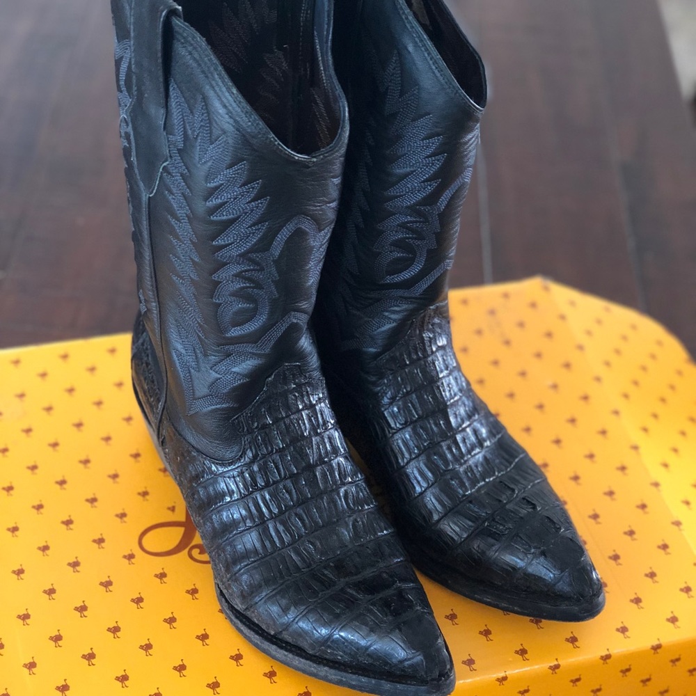 Men’s size 11 crocodile boots